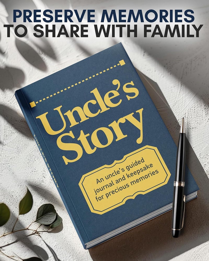 Coco & Lan Uncle's Story Journal: A Meaningful Keepsake for Uncle to Share His Life Journey and Memories, Book Includes 250+ Prompt Questions, Sentimental Gifts Idea for Father's Day, Birthday, Christmas - Image 5
